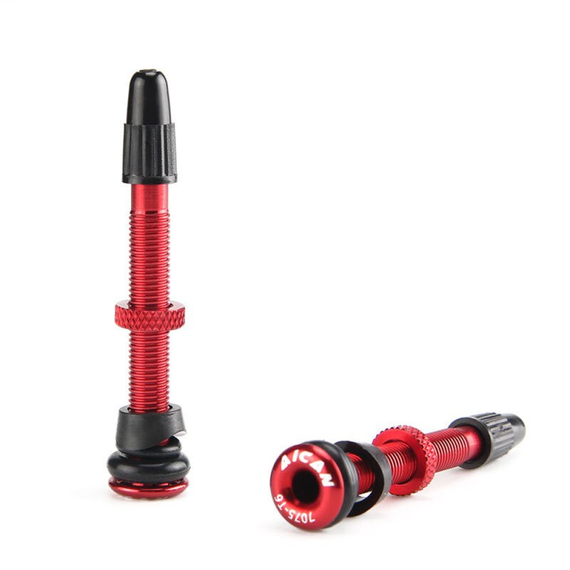 58Mm/72Mm Mtb Racefiets Extender Kleppen Ultralichte Aluminium Met Tubeless Fiets Ventiel Fiets valve Tire Accessoires