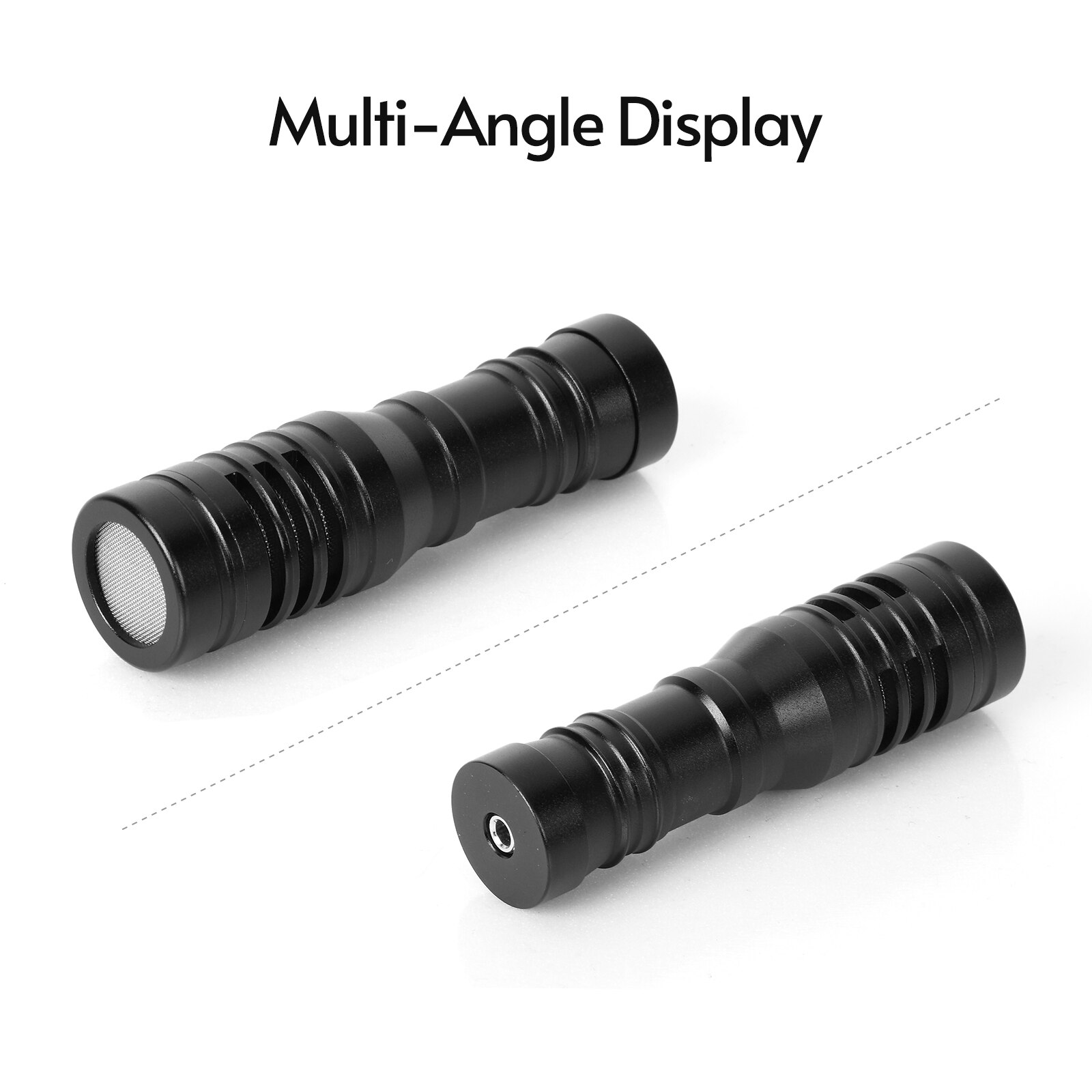 Mobile Phone Video Recording Kit Tabletop Tripod Phone Holder Cardioid-directional Microphone for Smartphone DSLR ILDC Camera