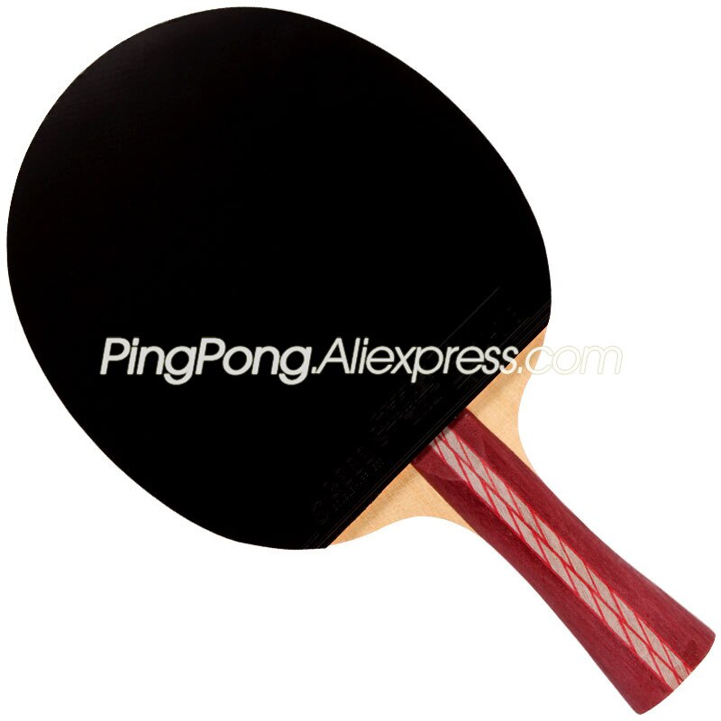 Raquette de Tennis de Table 4 étoiles DHS 4002 avec caoutchouc (ouragan 3) batte de Ping-Pong 4 étoiles DHS d'origine