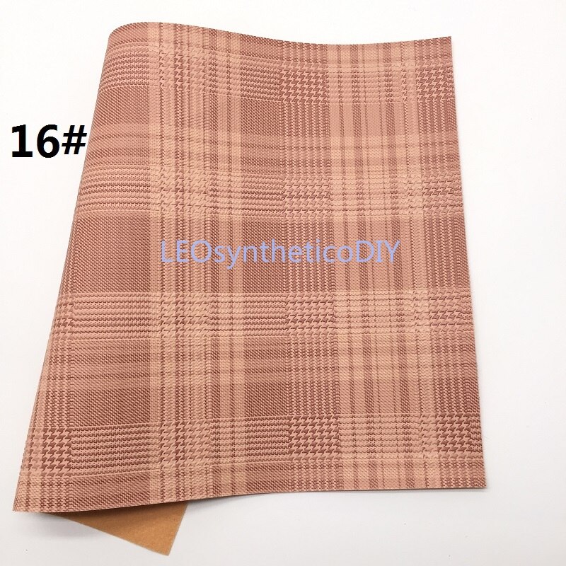 1PC 21X29CM Embossed Faux Leather Fabric, Synthetic Leather Fabric Leather Sheets For Making Bows LEOsyntheticoDIY T390