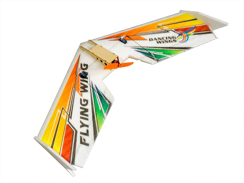 Modelo de avión EPP de arcoíris, ala voladora de 600mm, Wingspan ZAGI RC, plano EPP splancing Delta Wing, de