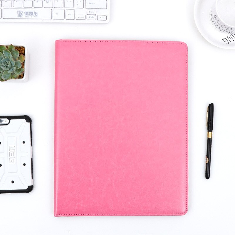 A4 klembord map portfolio multifunctionele leren organizer stevige office manager clip schrijven: C met berekening