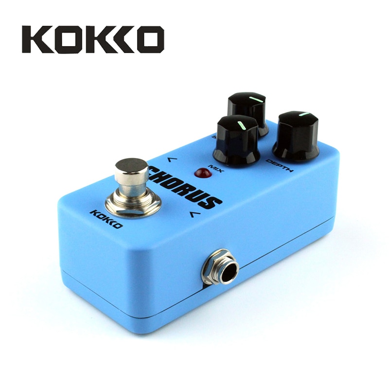 Kokko minipedaali kannettava kitaraefekti pedaali overdrive,ajastin,sos,boosteri,supa drive,distortion,chorus,space,vibrato,kompressori