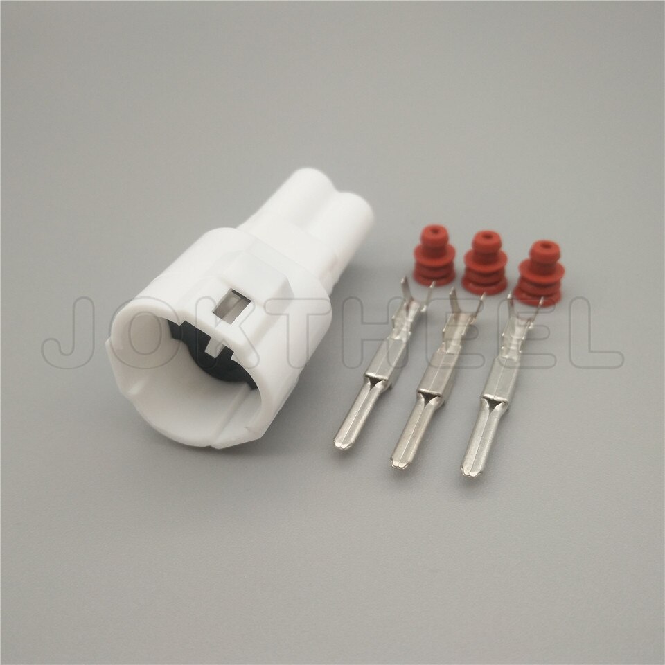 1/5/10/50 sets MT 2.2mm Serie verzegelde Sumitomo 3 pin way mannelijke vrouwelijke wit automotive connector voor Yamaha 6187-3231 6180-3241: Male set / 20 Sets