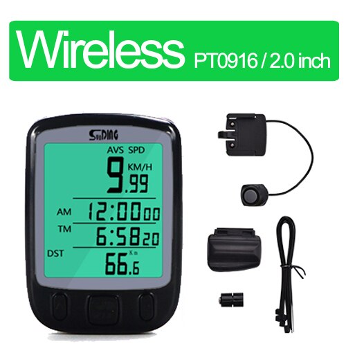 Wired Bike Computer Wireless Bicycle Stopwatch Odomete Multifunction Waterproof Meter Digital Sensors Cycling Speedometer