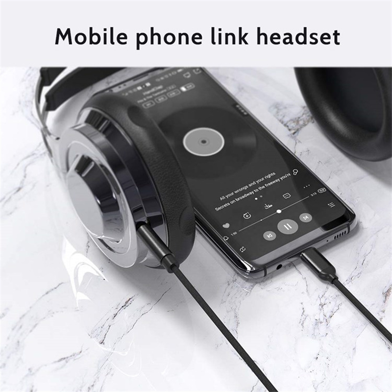 Cable de Audio Usb tipo C a Aux de 3,5mm, adaptador de conector de auriculares, altavoz, para coche, para Samsung S20 Plus, Note 20, S21, Ultra Tab S7
