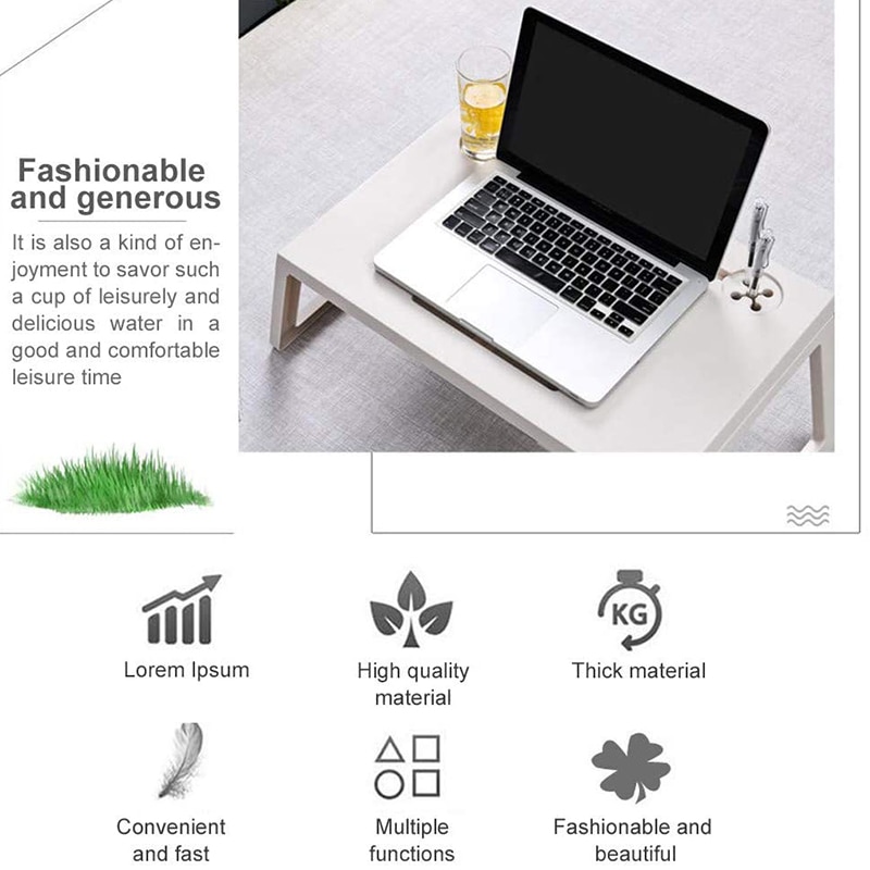 Foldable Laptop Table for Bed,Lap Desks Bed Laptops Trays for Eating and Laptops Stand Lap Table,Computer Tray
