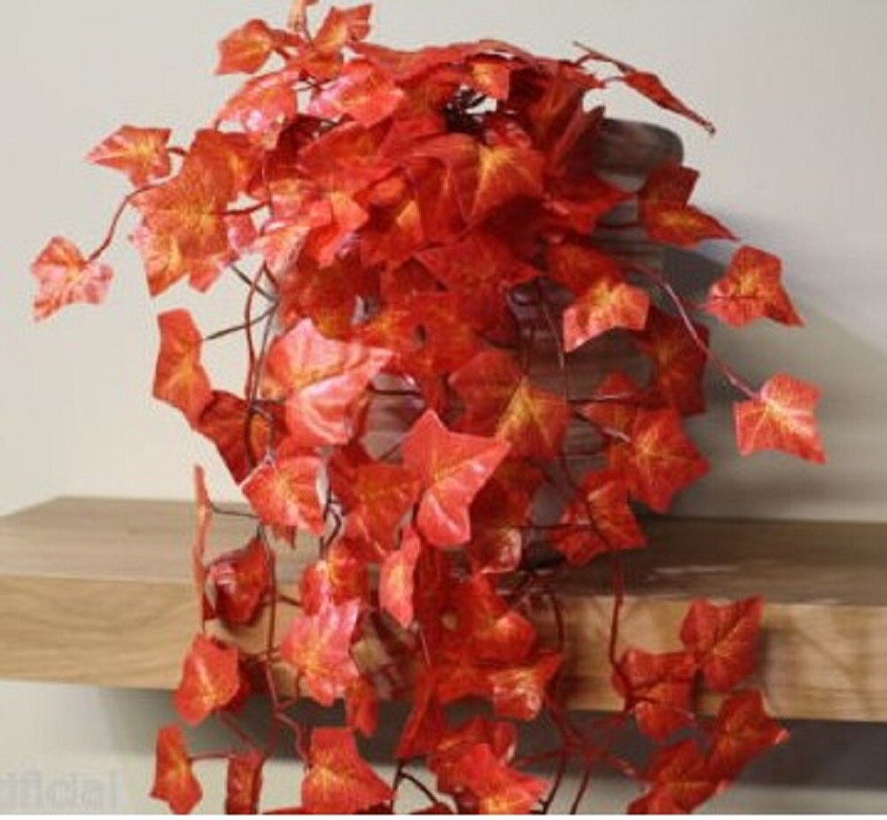 Sztuczne sukulenty perły mięsista zielona winorośl gałęzie ściany wiszące plastikowe rośliny rattanowe spadek domu dekoracje ślubne w kształcie kwiatów: 2