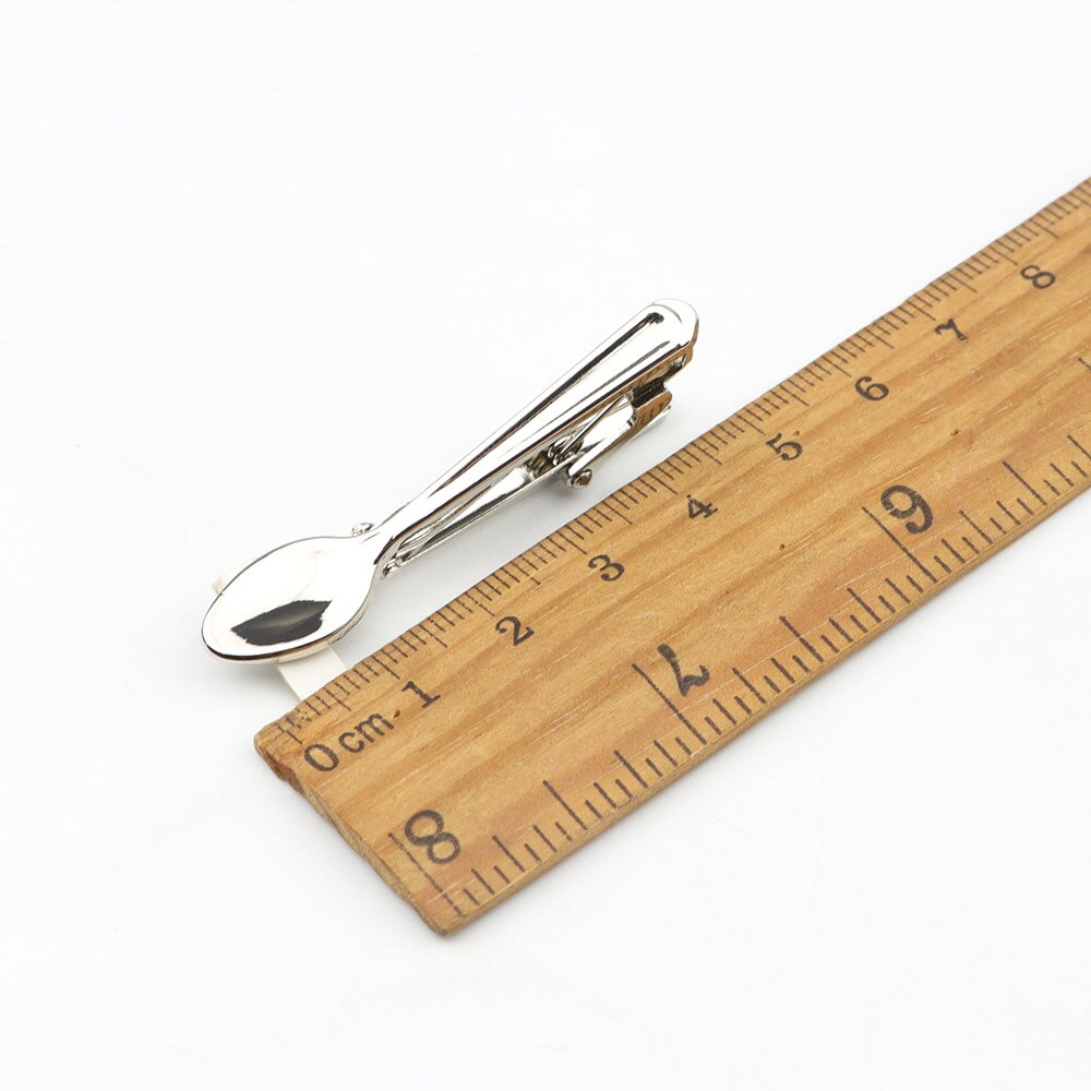 Küchenchef Männer der Küche Krawatte Clips Metall Gabel Messer Löffel Silber Gold Nette Delfin Pfeil Stift Auto Flugzeug Bräutigam Bar Party Zubehör: 18