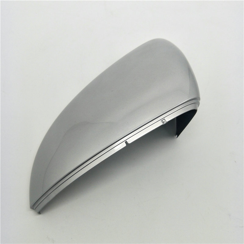 Coque de rétroviseur extérieure argentée, couvercle de lentille de vue arrière, adaptée à Golf 7 MK7
