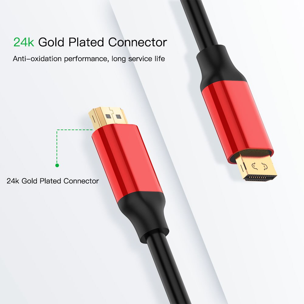 HDMI Cable Video Cables Gold Plated 4K Male to Male 3D 1080P HD for Monitor Computer TV Projector HDTV 0.5m 1.5m 3m 5m