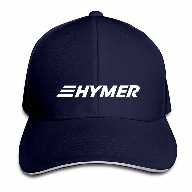 Hymer -sladies - Hymermobil Campervan motor-home mobile Baseball cap men women Trucker Hats adjustable cap: 2-Navy