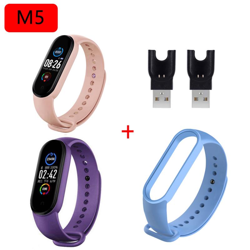 M5 Smart Watch IP67 braccialetti sportivi impermeabili ricarica USB cinturini intelligenti Bluetooth Touch Screen a colori polsino 10 lingue: 20