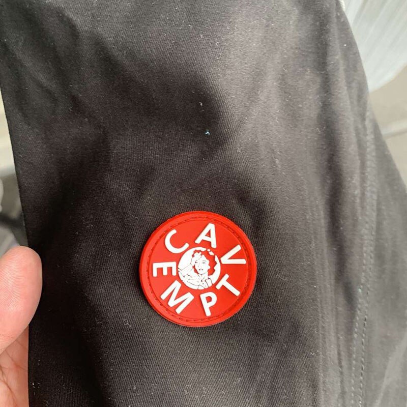 Streetwear hip hop ce cav empt stribede skjorter afslappet forår sommer cavempt langærmede skjorter
