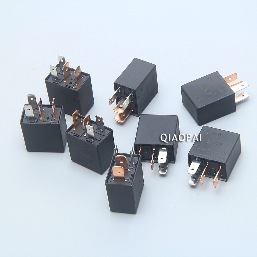 Universal Automotive Violet Relay 12V/24V 40A Car Relay 4 pin/5 Pin Fog Lamp/Oil Pump air Conditioning Relay For VW Santana 3000