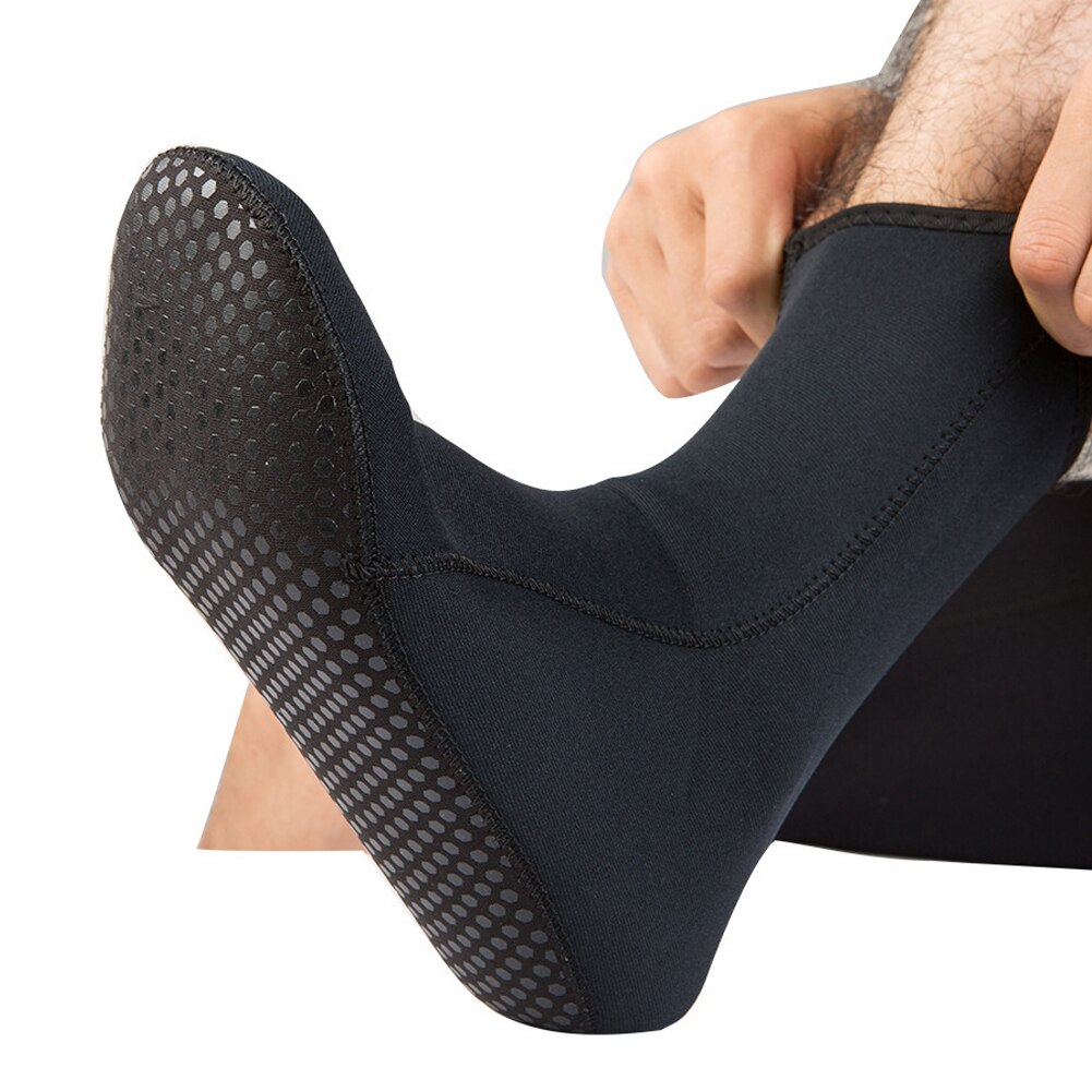 Calcetines de buceo de neopreno para adultos, botas de agua de 3mm, calcetines de buceo para surfear, botas de playa antideslizantes, zapatos de neopreno