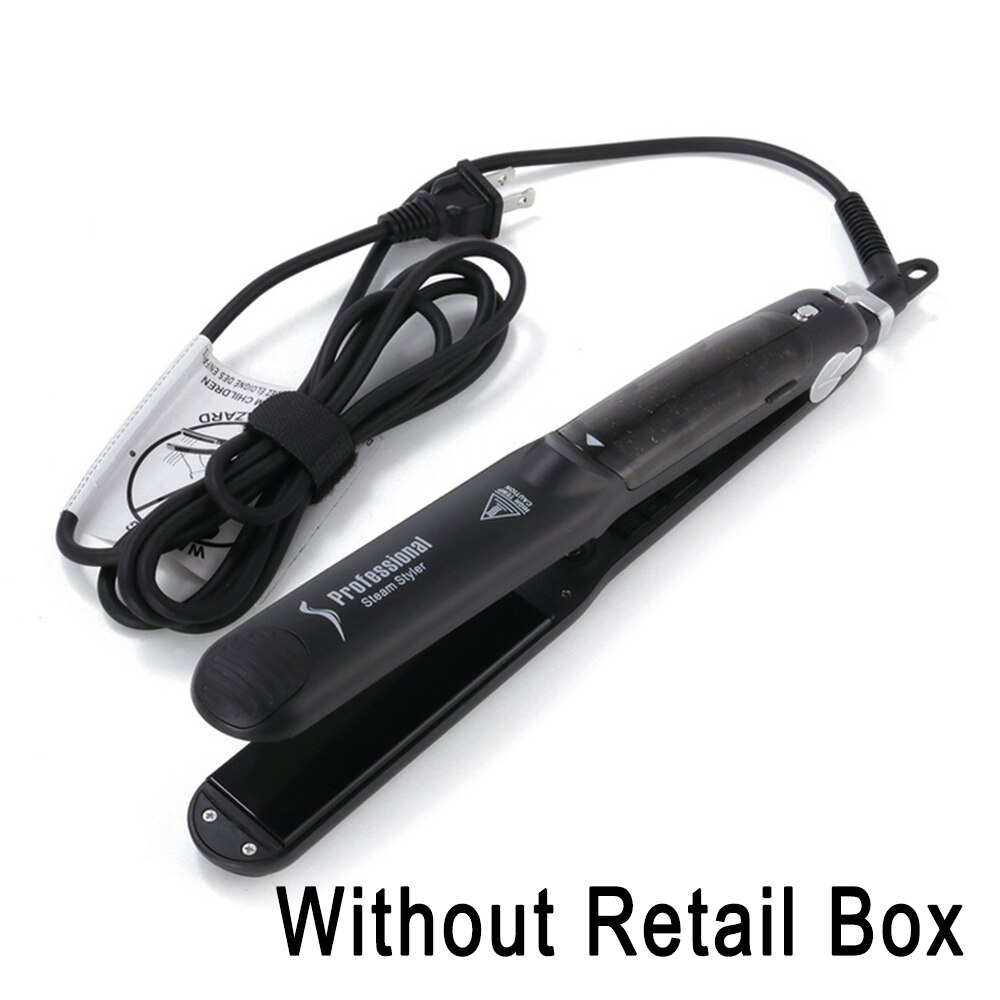 Stoom Stijltang Keramische Vapor Hair Curler Salon Haar Stijltang Haar Stijltang Curler Styler Hair Styling Tool: No Box / UK
