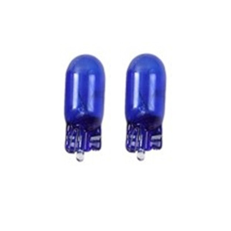 Car T10 Halogen Lamp W5w 168 Wedge 12v 5W Signal Light Super White Instrument Light