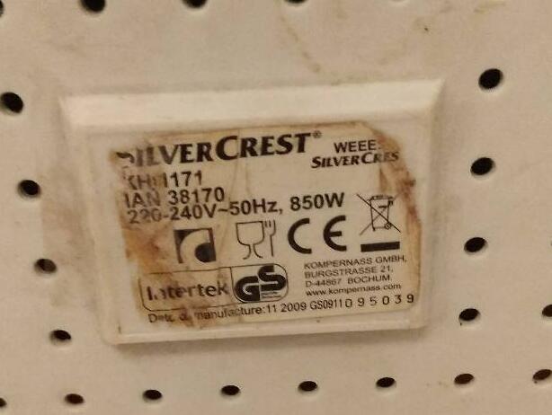 100% repuesto cinturón para Silvercrest-KH1171,KH-1171 máquina de pan