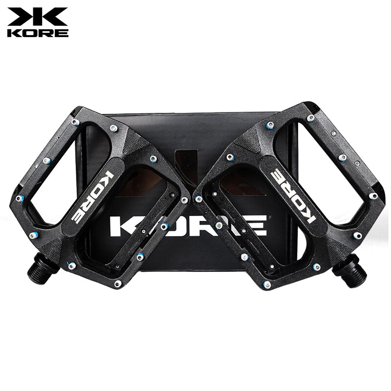 KORE E1 B2 pedał robić roweru górskiego DU łożysko wyłączony-Droga wioślarz antypoślizgowy ultralekki szeroki Teadle części ze stopu aluminium Bicicleta: E1