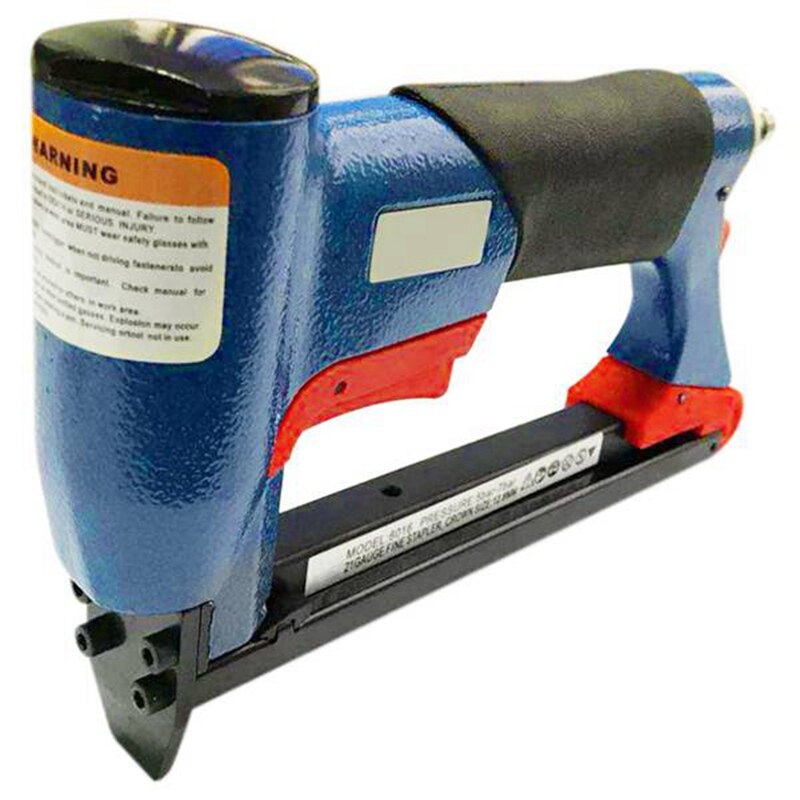 1/2Inch Pneumatische Nietmachine Tacker Fijne Nietmachine Tool Voor Meubels Nagelpistool Tool 4-16Mm Pneumatische air Power Tool