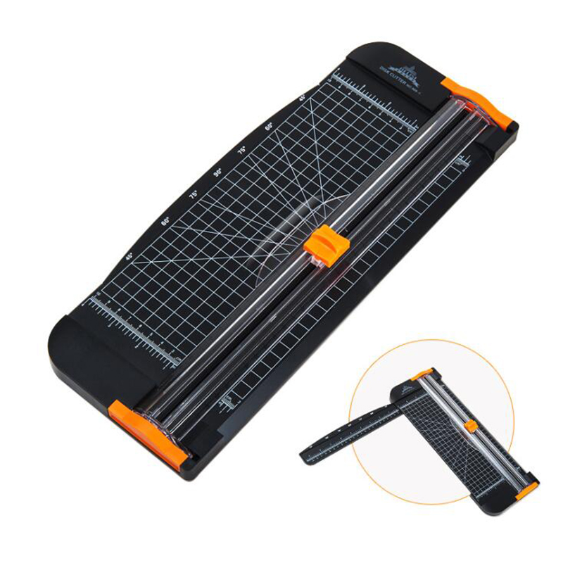 Præcision papir trimmer papir fotocutter bærbar plast scrapbog trimmere cutter kontor skæremåtte maskine til  a4 papir  a1