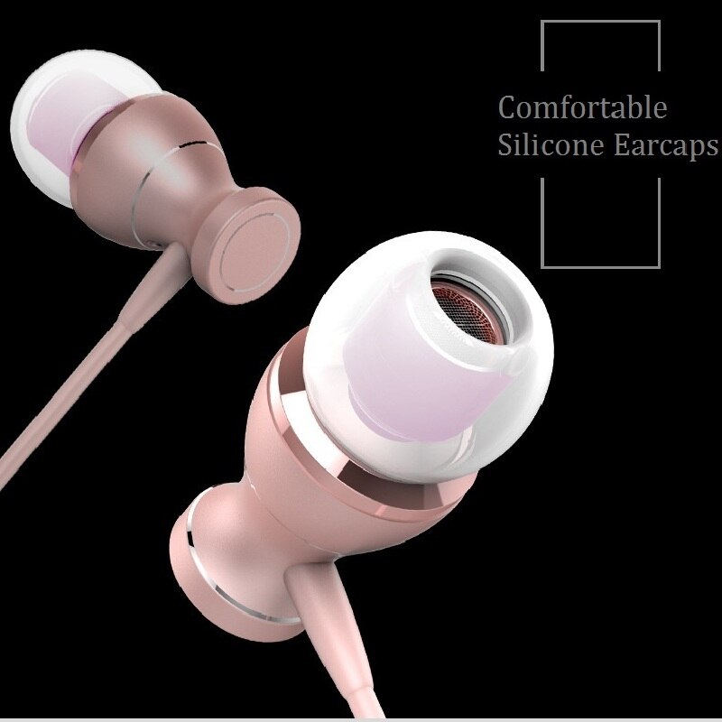 Metalen magnetische in-ear oordopjes met helderheid stereo voor panasonic toughbook cf -f9 cf-r8 cf-t8 fone de ouvido