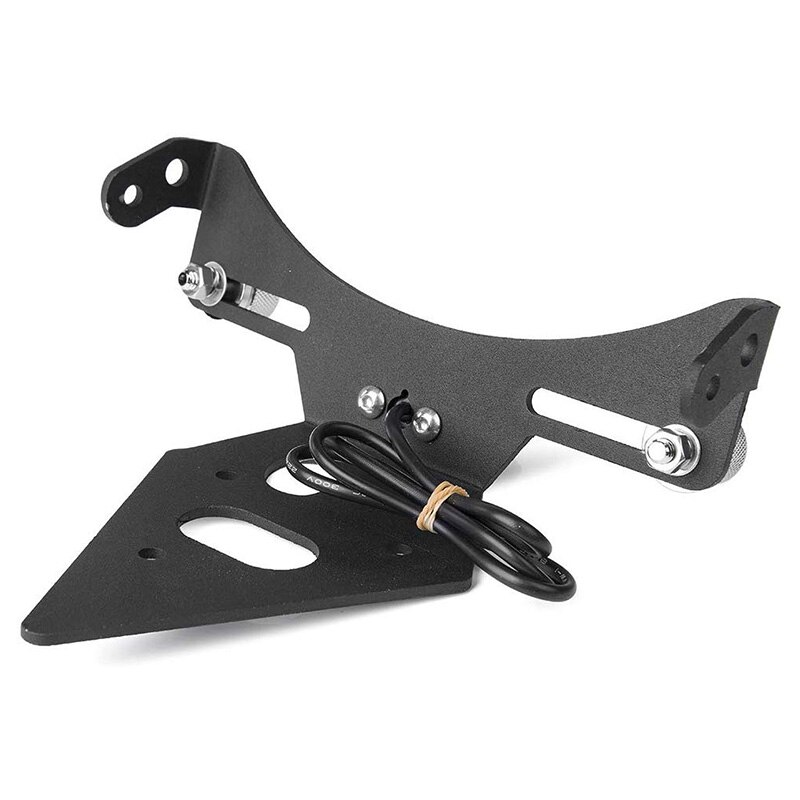 Montura de placa de matrícula trasera LED para Triumph Daytona 675 Street Triple carenado