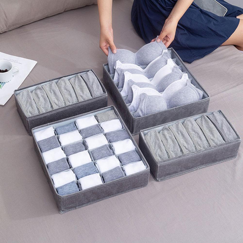 Stoff Unterwäsche BH Organizer Kasten Schubladen Panty Socke Sortierung Lager Organizer Unterwäsche Lager Schublade Organizer Heimat Lager