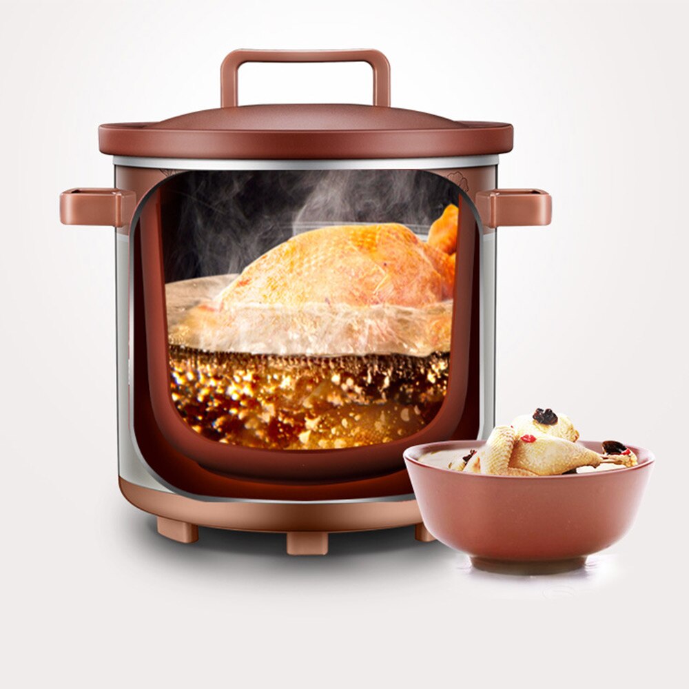 Electric Saucepan Fully Automatic Reservation Timing Porridge Soup Cooker Machine MultiCooker Heating Machine