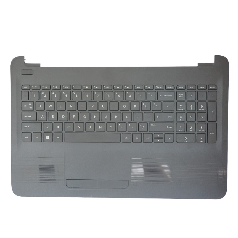 Laptop LCD Back Cover/Front Bezel/Hinges/Palmrest/Bottom Case For HP 15-AY 15-BA 15-BD Series 859511-001 Black 855027-001: C Cover2