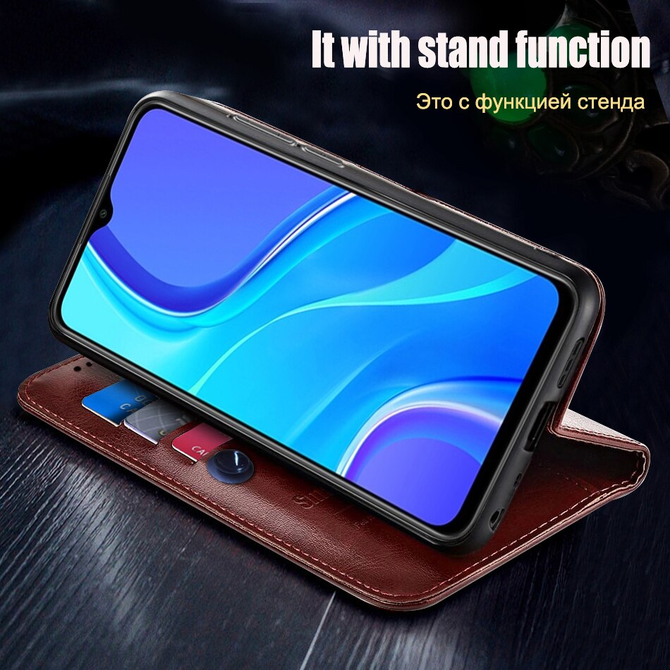 Case for Xiaomi Redmi 9 Case Flip Luxury For Redmi 9 Case redmi9 cover Wallet Leather Book Phone Coque Capa