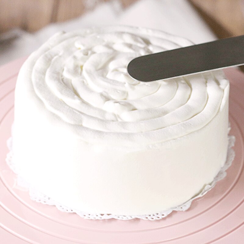 1pcs inch Stainless Steel Cake Spatula Buttercream Icing Frosting Knife Smoother Kitchen Cake Decoration Tools