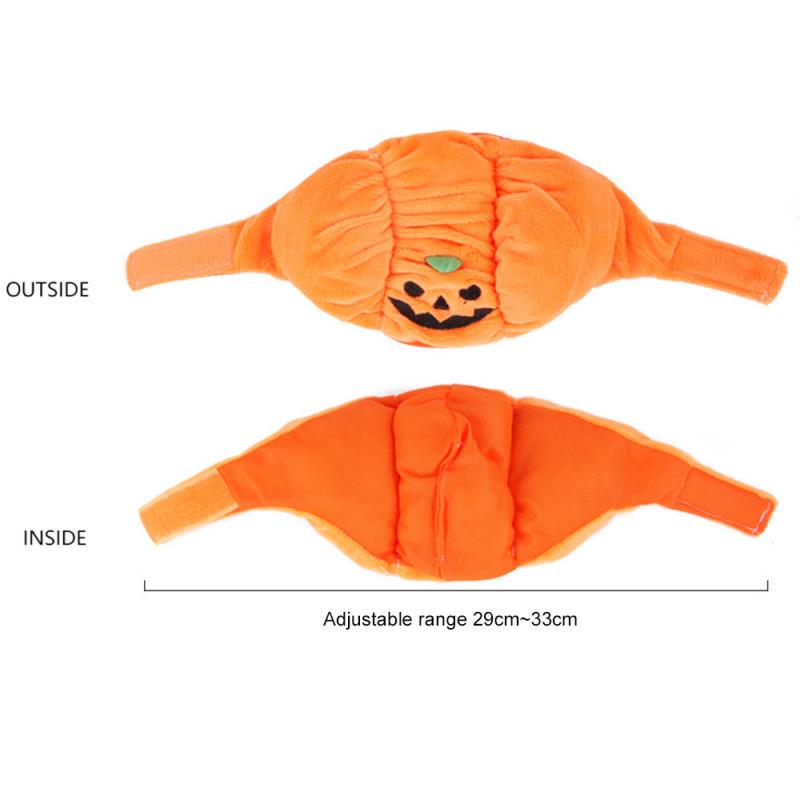 17*12*5cm animal de compagnie Halloween citrouille chapeau en peluche pâte magique chat Miniature chien usage général animal de compagnie Halloween chapeau décoration pour animaux de compagnie chapeau