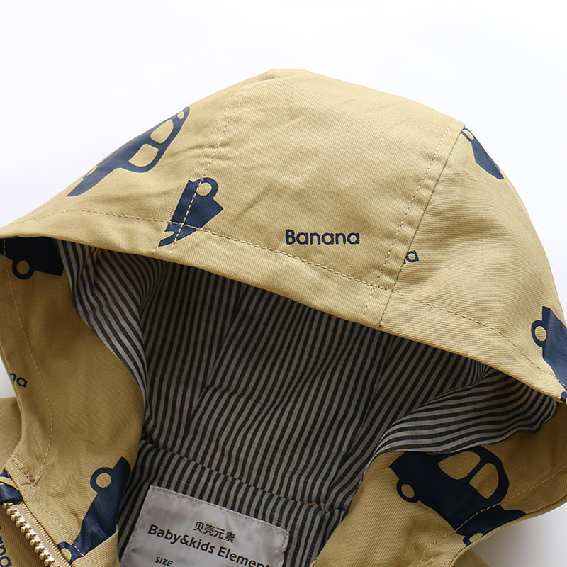 Liakhouskaya Brand Children Boys Jacket Hooded Top Cute Car Coat Outerwear Spring Autumn Coats Kids Long Sleeve Clothes
