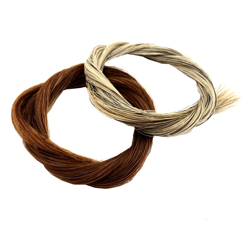 50g migliore qualità stomone siberiano//Mongolia crine di cavallo naturale, viola violino violoncello basso arco capelli coda di cavallo