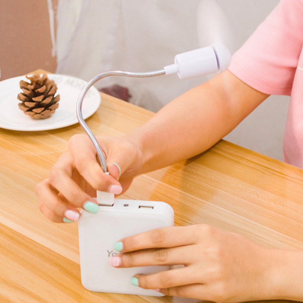 Mini Snake Fan Silent Soft Leaf Fan Computer Usb Fan Bendable Freely Mini Soft Leaf Snake Silent Fan