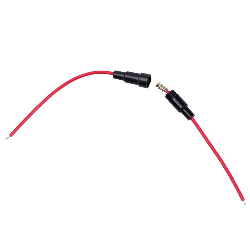 5 Pcs Screw Type 22 AWG Wire 5 x 20mm Inline Fuse Holder