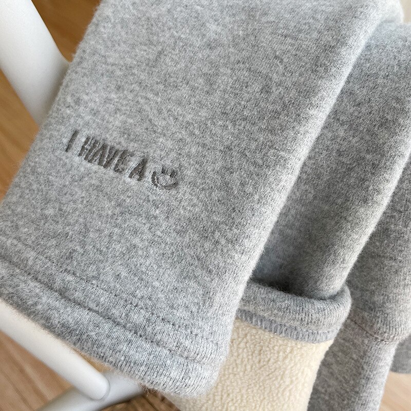 2021 Ins New Fashion pantaloni per bambini pantaloni caldi invernali neonate ragazzi pantaloni spessi invernali pantaloni abbigliamento per bambini pantaloni