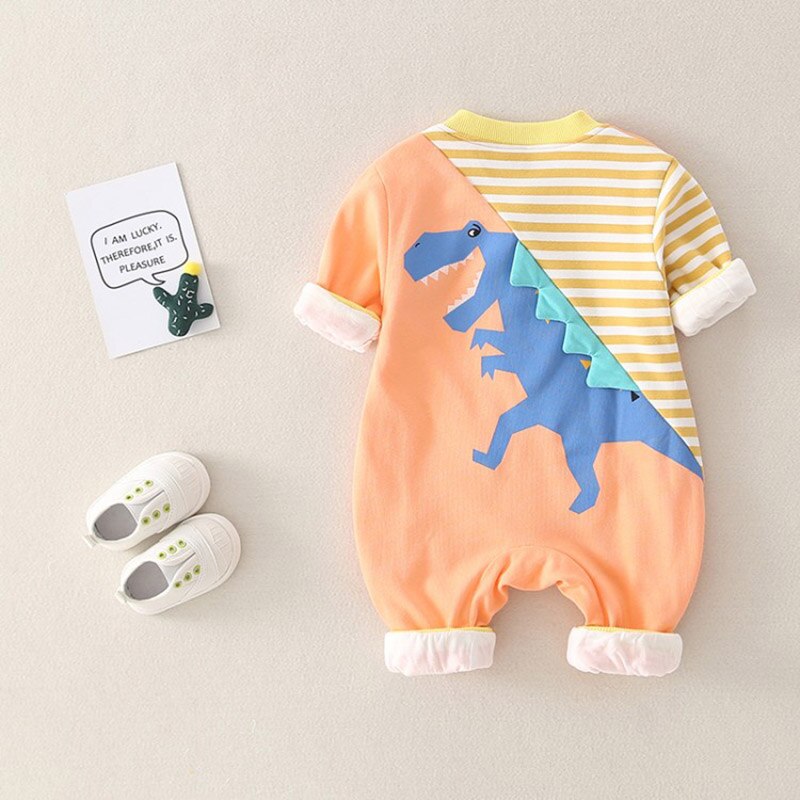 Abbigliamento bambino 2020 Primavera proprietà Dinosauro Tute E Salopette bambino corpo E Pagliaccetti per Il bambino Delle Ragazze Tuta costume Appena nato Del bambino Dei Ragazzi Vestiti