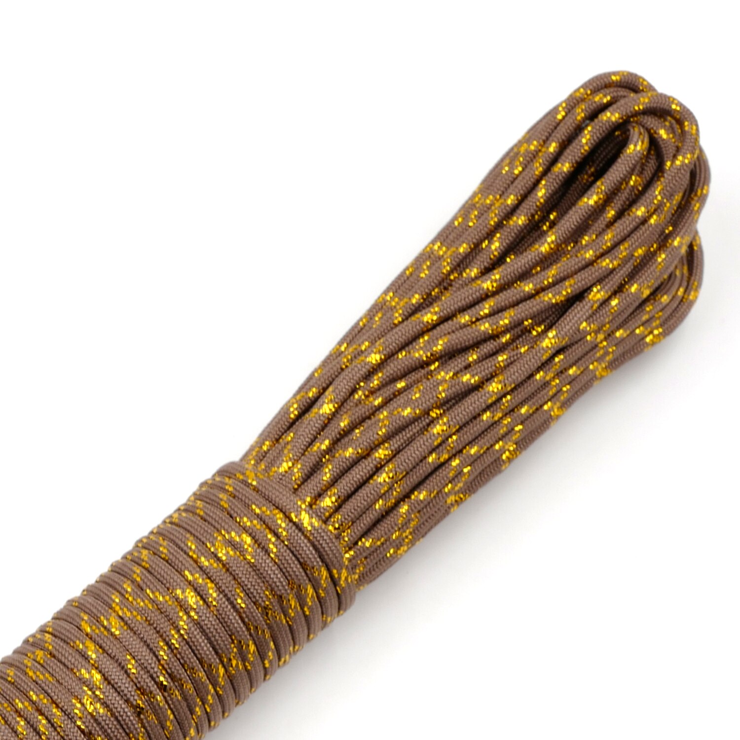 YOUGLE Metallic 550 Paracord Parachute Cord Lanyard with Sparkle Glitter Tracers for Wrap Decoration DIY Crafting