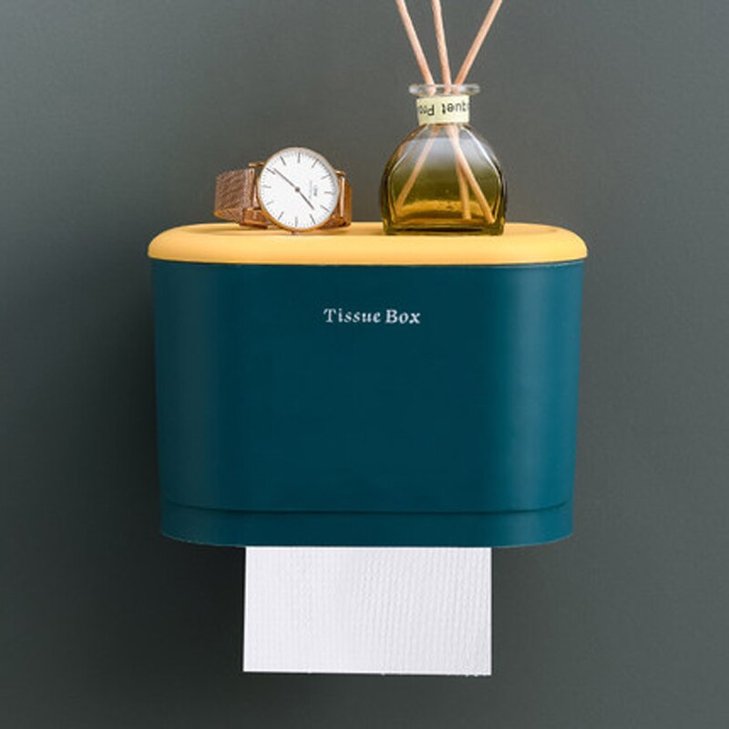 Originele Toiletpapier Doos Badkamer Toiletpapier Rack Roll Papier Doos Huishoudelijke Toiletrolhouder Papieren Handdoek Houder Gratis Punch