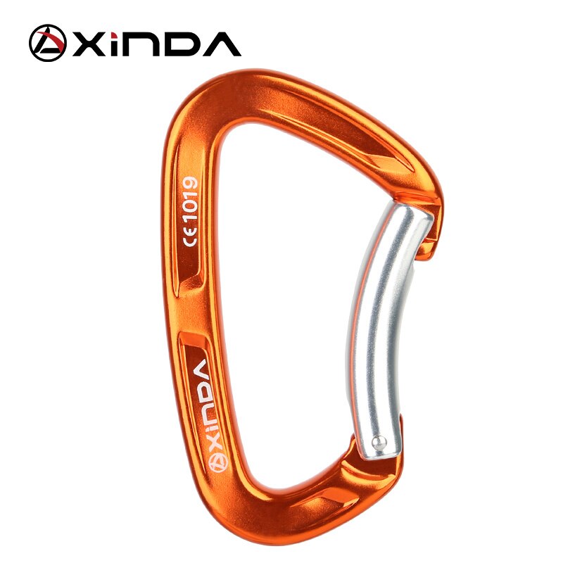 XINDA 25KN Rock Climbing Bent Quickdraw Spring-loa... – Grandado