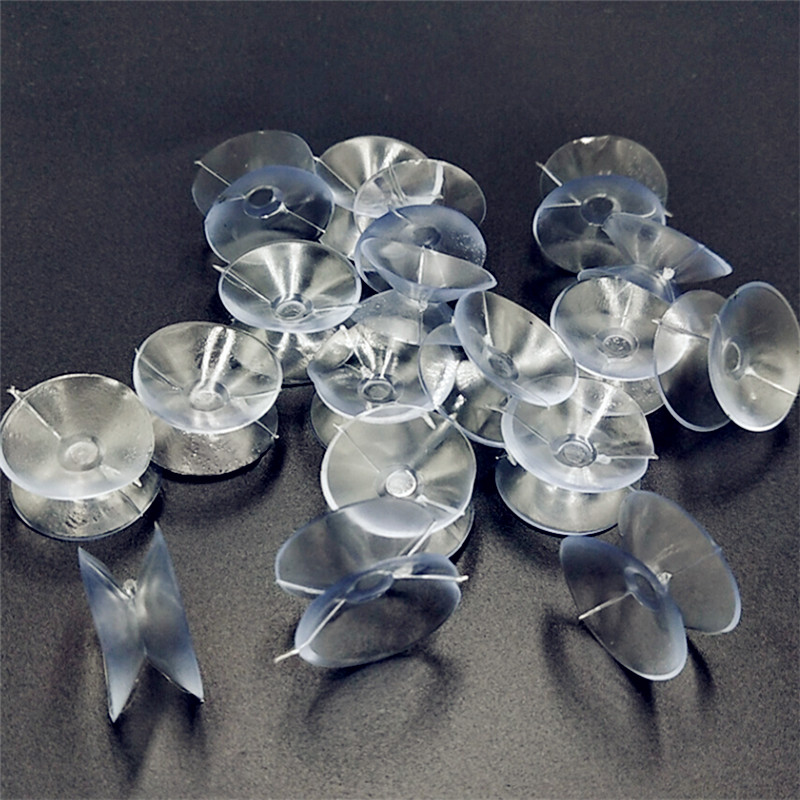 Cncraft 20mm bredd 10 st dubbelsidig sugkopp - sugkuddar för glas, plast