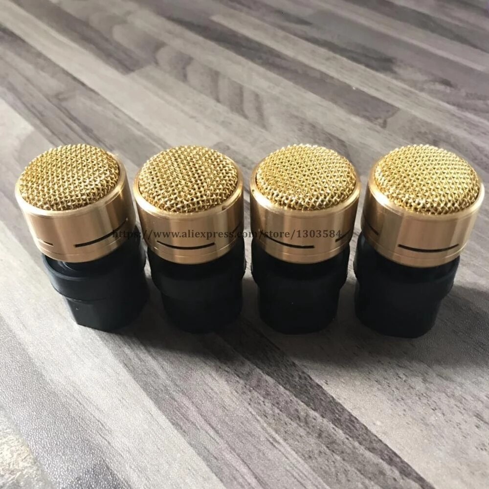 4Pcs Golden Dynamic Microphone core Capsules Cartridge Good Replacement Micro MIC Core N-M182