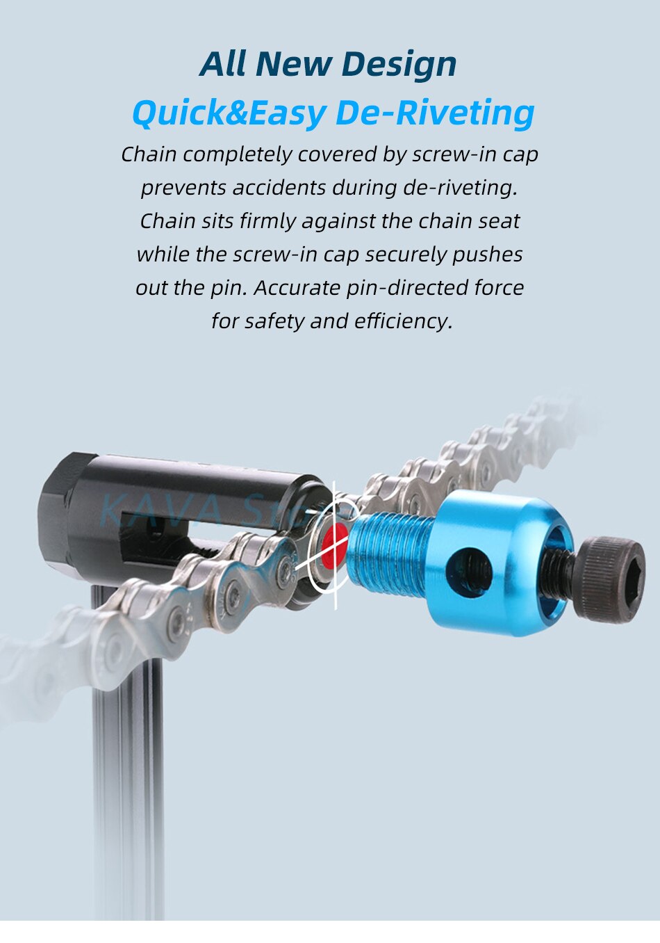 KMC bicycle Mini chain toolcycling bike repair tools Chain Pin Splitter Device Chain Breaker Cutter Removal Tool