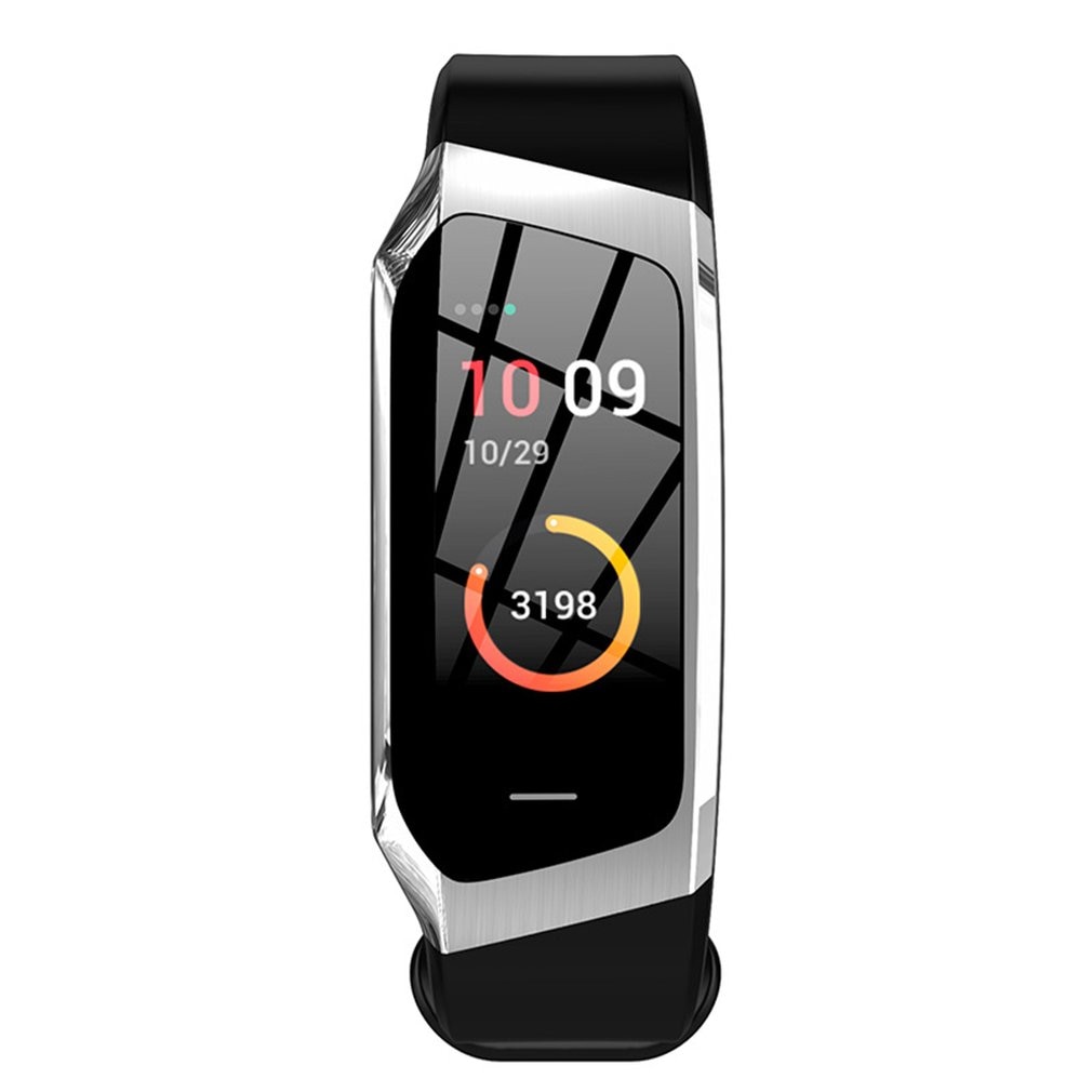 E18 Smart Armband Bloeddruk Hartslagmeter Fitness Activiteit Tracker Smart Watch Waterdicht Mannen Vrouwen Sport Wrist Band