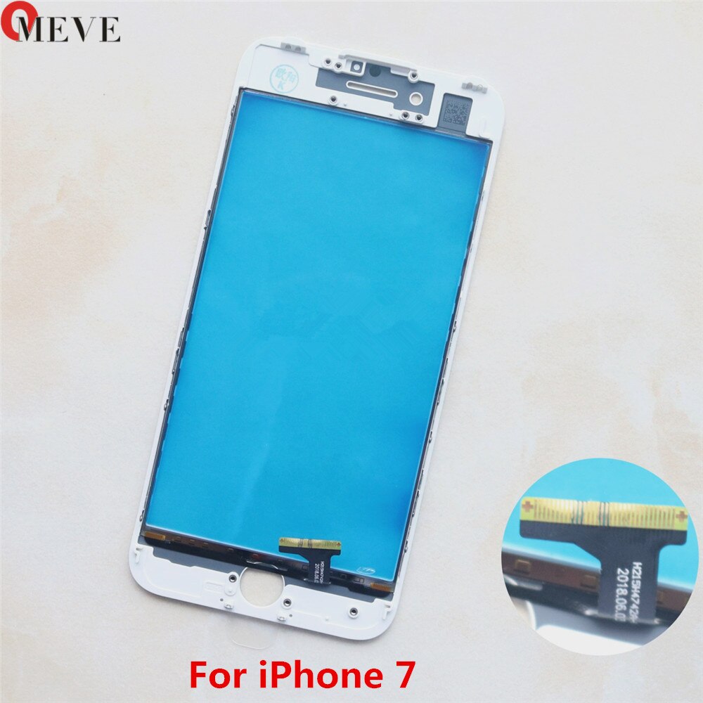 Touch Screen Digitizer + Frame Per il iPhone 6 6S 6P 5S 5C 5G 7G 7P Più Touchscreen Frontale Touch Panel Obiettivo di Vetro Accessori Del Telefono