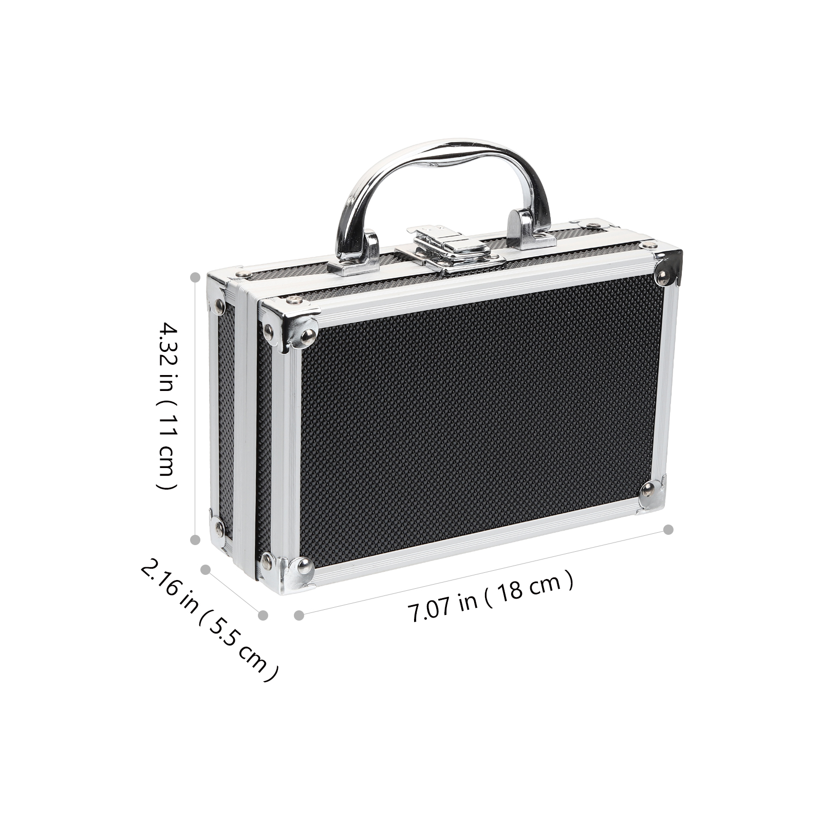 Aluminium gereedschapskist Duurzame draagbare opbergkoffer Grote capaciteit Gereedschapsorganisator Aktetas Accessoires Tuinieren