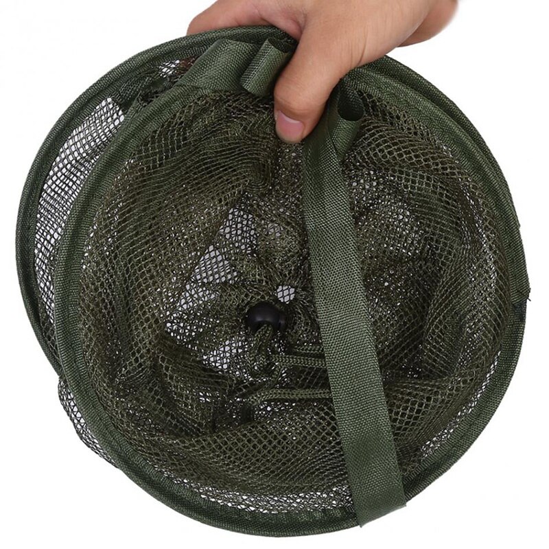 Outdoor Folding Round Fishing Nets 3 Layers Of Fish And Shrimp Nets Fishing Catching Shrimp Nets Outdoor Fishing Catching Access
